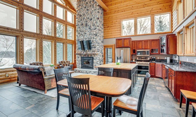 Lac du Flambeau House | Lakefront Gem w/Dock & Views in Lac Du Flambeau