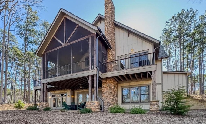Seneca House | Lakefront Getaway Dock Fire Pit & Games