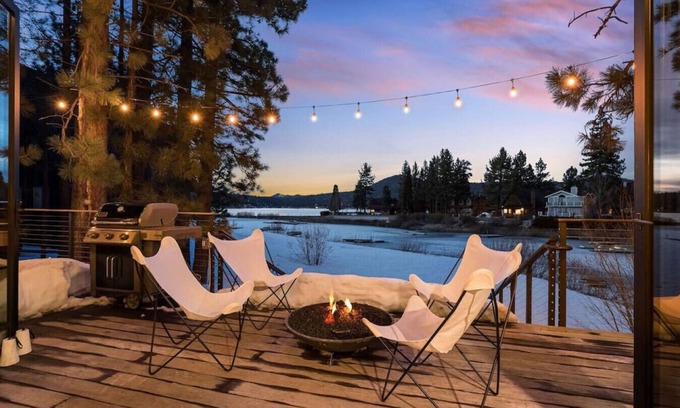 Big Bear Lake Villa | Lakefront Modern A Frame