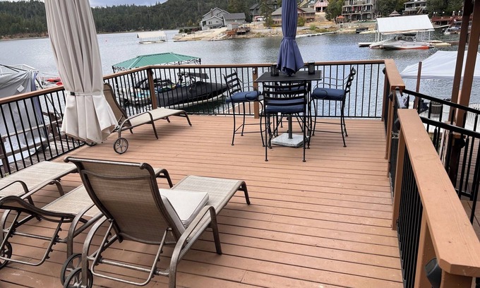 Bass Lake Cabin | Lakefront Paradise Cabin with Private Dock and Amazing Views