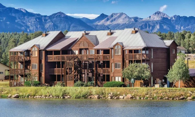 Pagosa Springs Condo | Lakefront resort offering 2 bedroom condos with kitchens.