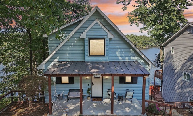 Snellville House | Lakefront Retreat with Luxury Touch