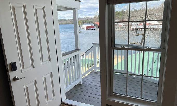 Laconia Condo | Lakeside Suite with Private Association Beach
