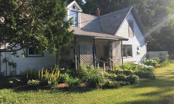 Brighton Other | Lakeview Farmhouse with private beach access and on snowmobile VAST trail.