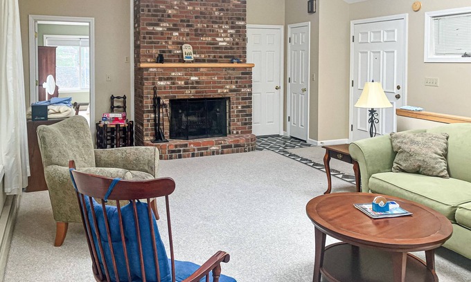 Alton Bay House | Lakeview home with a deck, firepit, & washer/dryer - in a great location