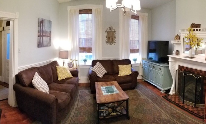 Lancaster House | Lancaster City home with fenced yard and off street parking, walk to downtown