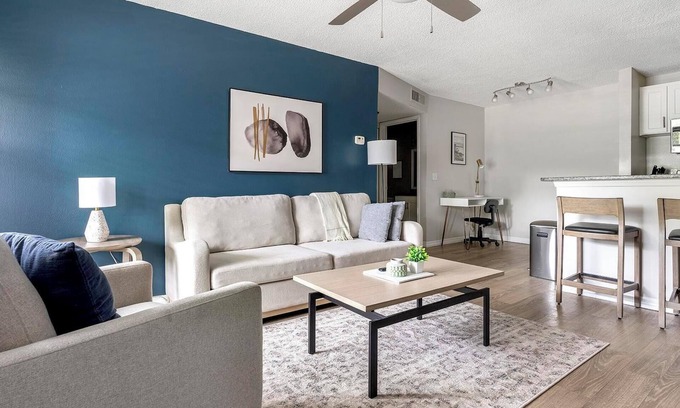 Villas Apartment | Landing | Beautiful 1BD, Gym, Pool