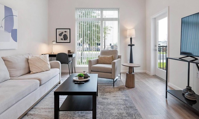 Florida Center Apartment | Landing | Beautiful 1BD, Clubhouse, Yoga Studio