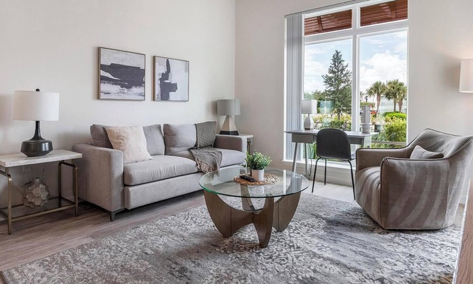 Florida Center Apartment | Landing | Beautiful 1BD, Pool, Gym