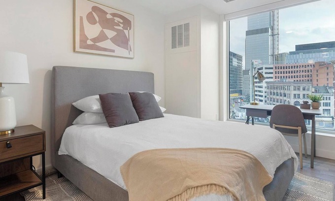 Greektown Historic District Apartment | Landing | Beautiful Studio, Gym, Clubhouse