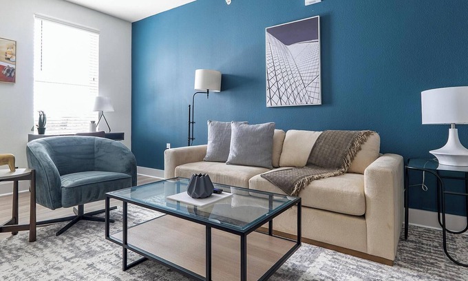 Austin Apartment | Landing | Modern 1BD, Gym, Pool