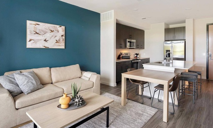Wetmore Apartment | Landing | Modern 1BD, Gym, Clubhouse