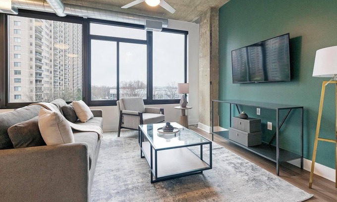 Baileys Crossroads Apartment | Landing | Stunning 1BD, Gym, Game Room