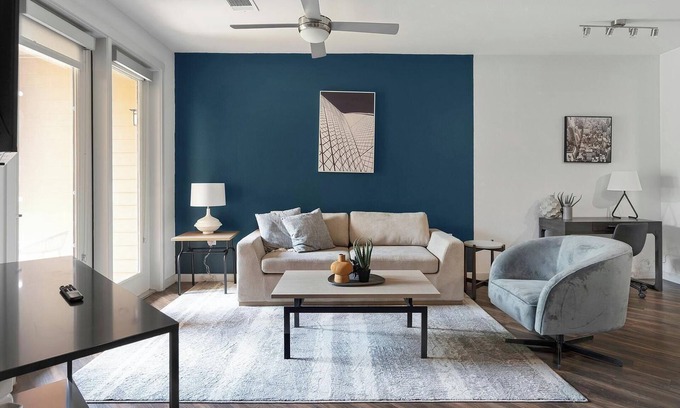 Wetmore Apartment | Landing | Stunning 1BD, Game Room, Courtyard