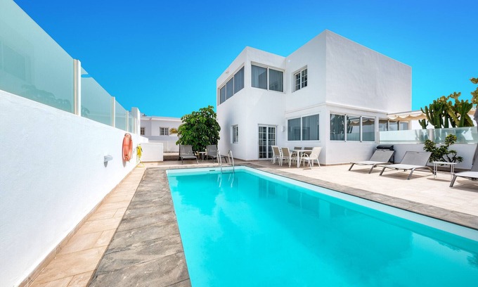 Playa Blanca Ski Chalet | Lanzarote 2 - Private Pool, Air-Con and BBQ By Lanzarote Vacation Homes