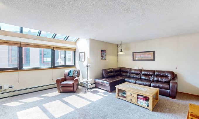 Copper Mountain Village Condo | Large 1 Bedroom Condo in Copper Center Village, Walk to Slopes