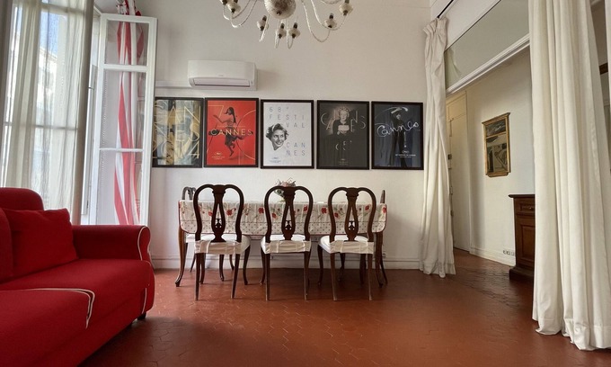 Riou - Petit Juas - Av de Grasse Apartment | Large 2-Room Apartment Cannes - Wifi, Air Conditioning