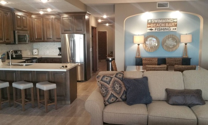 Sandy Beach Condo | Large 3 BR/3 BA, Stunning Ocean View, Sonoran Sun Resort