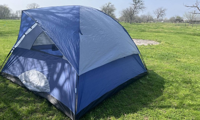 Waco RV Rental | Large Campsite w/6-person Tent on Peaceful Mini-Farm F3