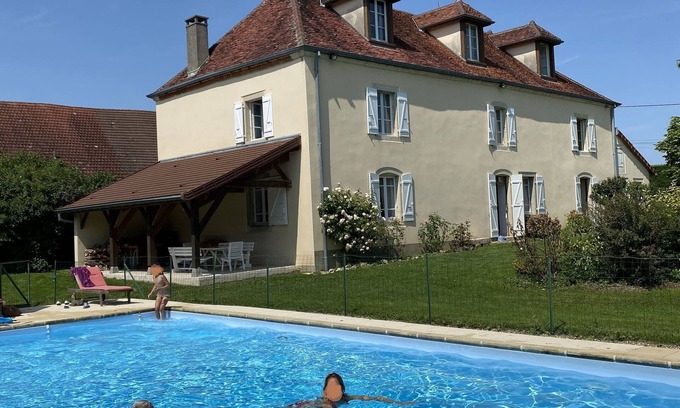 Bresse Haute Seille Villa | Large charming house with swimming pool - 280m2
