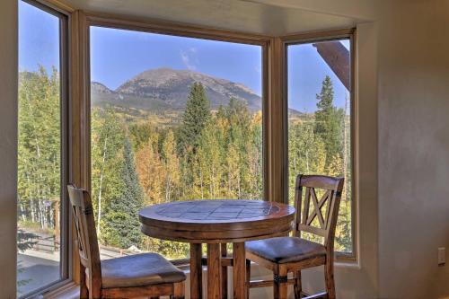 Frisco Apartment | Large Deck and Stunning Views Mtn Condo in Frisco!