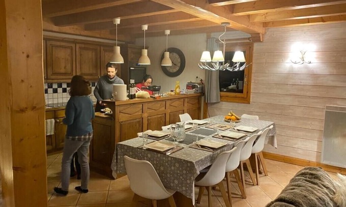 Sainte-Foy-Tarentaise Apartment | Large duplex apartment in a chalet at the foot of the slopes