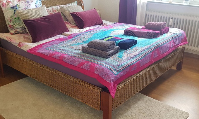 Harrislee Apartment | Large feel-good accommodation for 2-4 +1 infant between DK & Flensburg harbor