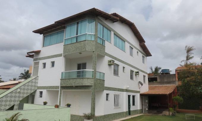 Recanto da Sereia House | Large house with 7 air-conditioned suites and swimming pool 100 meters from the sea