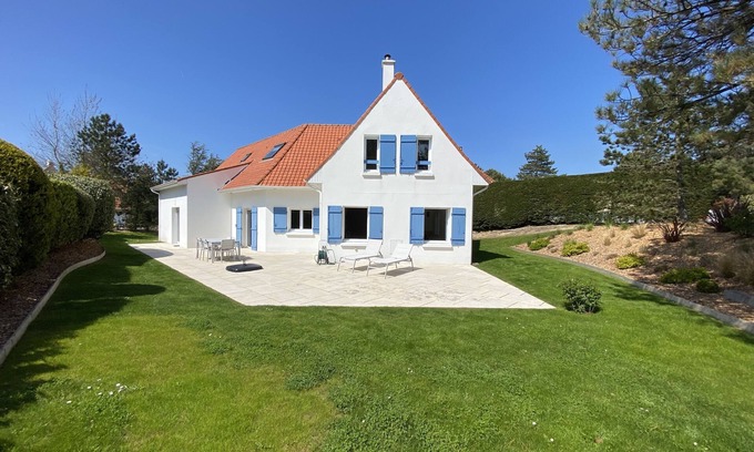 Hardelot-Plage House | Large, sun-drenched house just a few minutes from the center and the beach.
