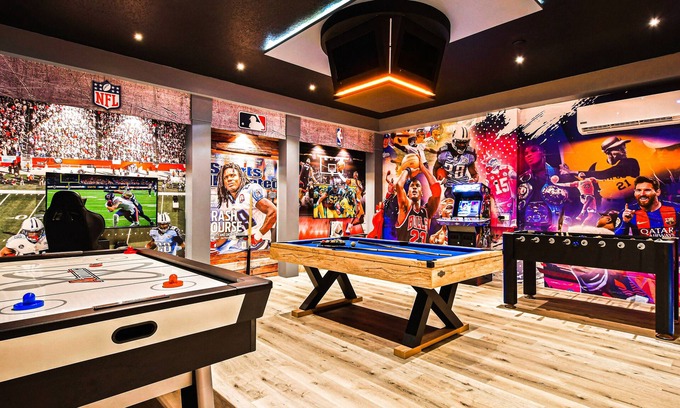 Davenport Villa | Last Minute Disney! Private Pool, Hot Tub, Game Room & Themed Bedrooms. Book Now! #106589