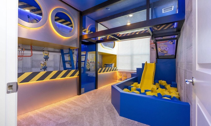 Four Corners Villa | Last Minute Disney! Private Pool, Hot Tub, Game Room & Themed Bedrooms. Book Now! #127921