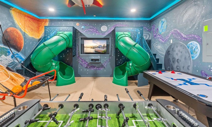 Davenport Villa | Last Minute Disney! Private Pool, Hot Tub, Game Room & Themed Bedrooms. Book Now! #103477