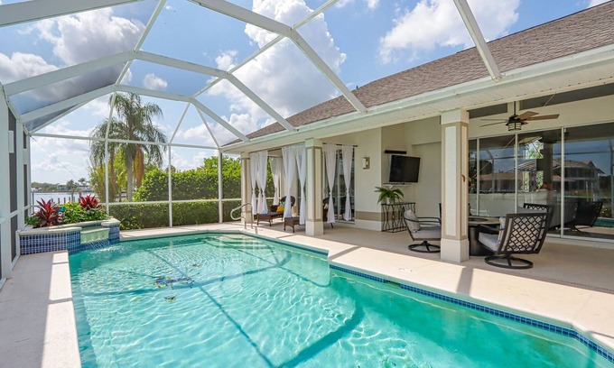Fort Myers Shores House | Latitude Adjustment - A Gorgeous Riverfront Home in the Quiet Fort Myers Shores Area