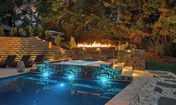 Barium Springs House | Latitude Adjustment by SoCharm | Waterfront Luxury Home on Lake Norman
