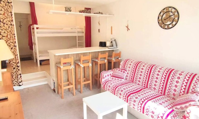Isola Apartment | Lavalette C6 Residence - STUDIO COSY FACE IN PISTES