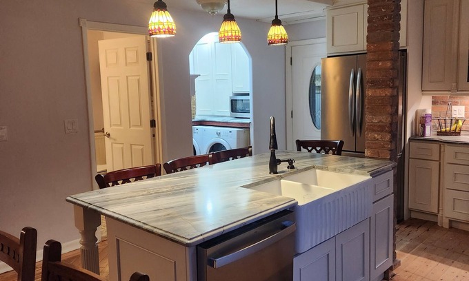 Old Town Cottage | Lavender House Victorian, romantic getaway in downtown steamboat, remodeled .