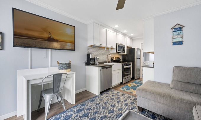 Midtown Ocean City Condo | Lazy Whale 12- Updated condo in central Ocean City!