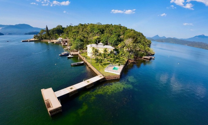 Angra dos Reis House | LB - AR26 Cavaco Island Mansion Seasonal Rent