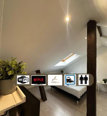 Mulhouse Apartment | # Le 5 # Beau Studio rénové, tout équipé, au calme, Mulhouse centre