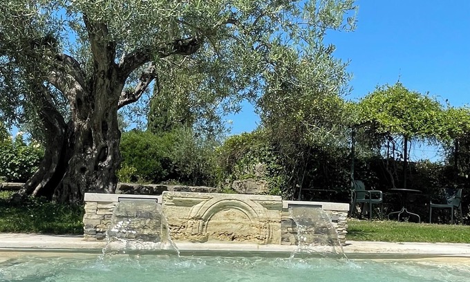 Perugia Apartment | LE BALZE Studio apartment (for 2+2 children) in villa with pool just outside Perugia