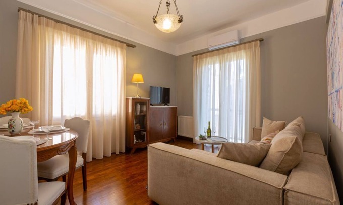 Corfu Town Apartment | Le Boulevard - stylish, renovated apartment