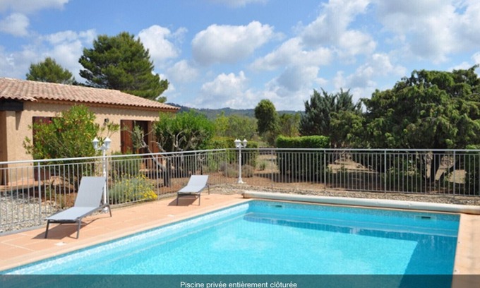 Carces Ski Chalet | Le Cade, house for 6/8 with private pool