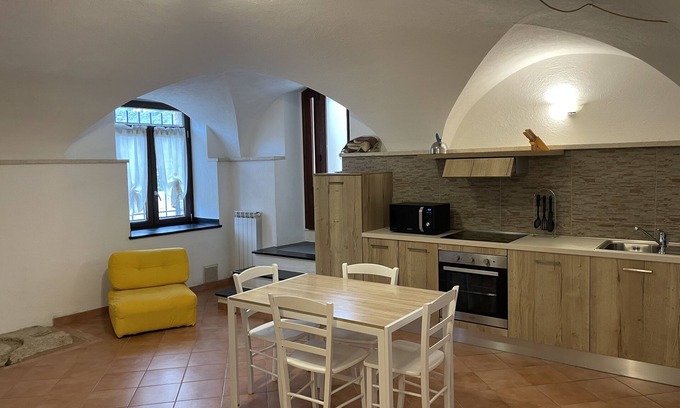 Finale Ligure Cottage | Le Case Del Sole, Rustico 60sqm sea view and private garden, 2.5km from the sea