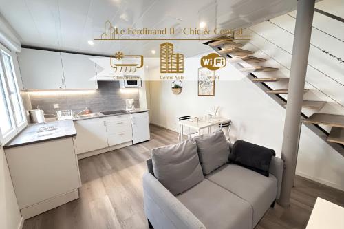 Roanne Apartment | Le Ferdinand II - Chic & Central