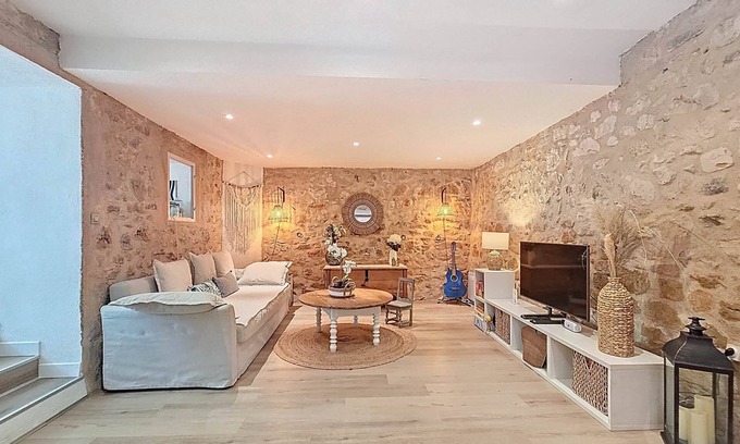 Saint-Cezaire-sur-Siagne Apartment | Le Figuier de Saint-Cé - Small garden - Terrace - View