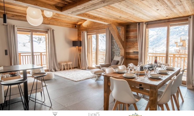 Bonneval-sur-Arc Apartment | LE GENEPI - Apartment up to 12 guest with sauna