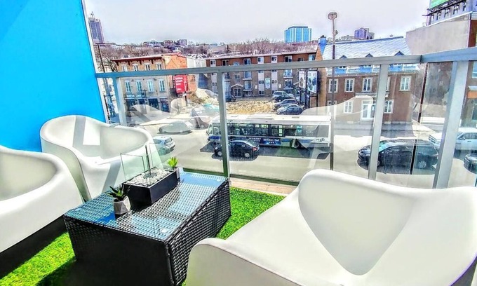 La Cite-Limoilou Condo | ✿Le Kaméléon 318 ✿3 beds FREE PARKING ✿ gym CITQ#298206