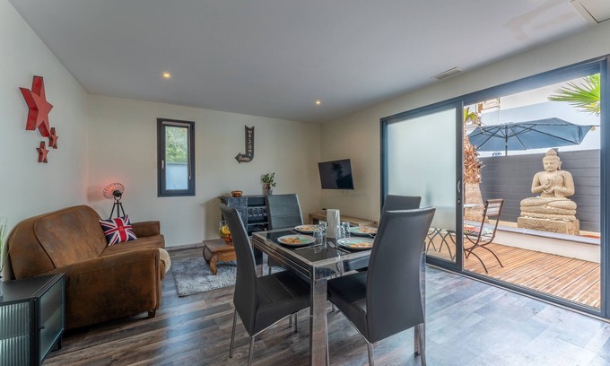 Le Grau-dʼAgde Apartment | Le Littoral - Piscine et plage aux pieds