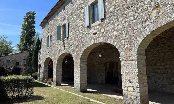Berrias-et-Casteljau Other | Le Mas de Jalès: A blend of traditional stonework and contemporary art