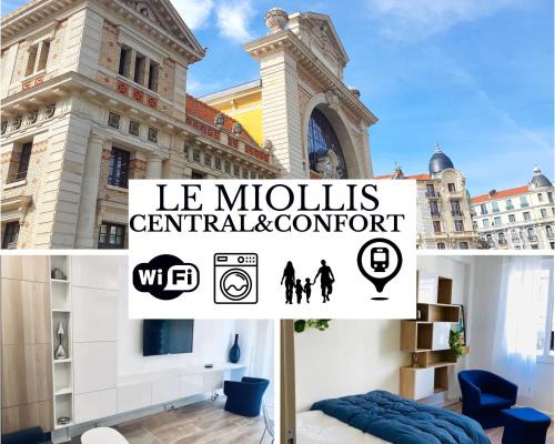 Vernier Apartment | LE MIOLLIS - CENTRAL et CONFORT - WIFI- prés tansports en commun et commerces